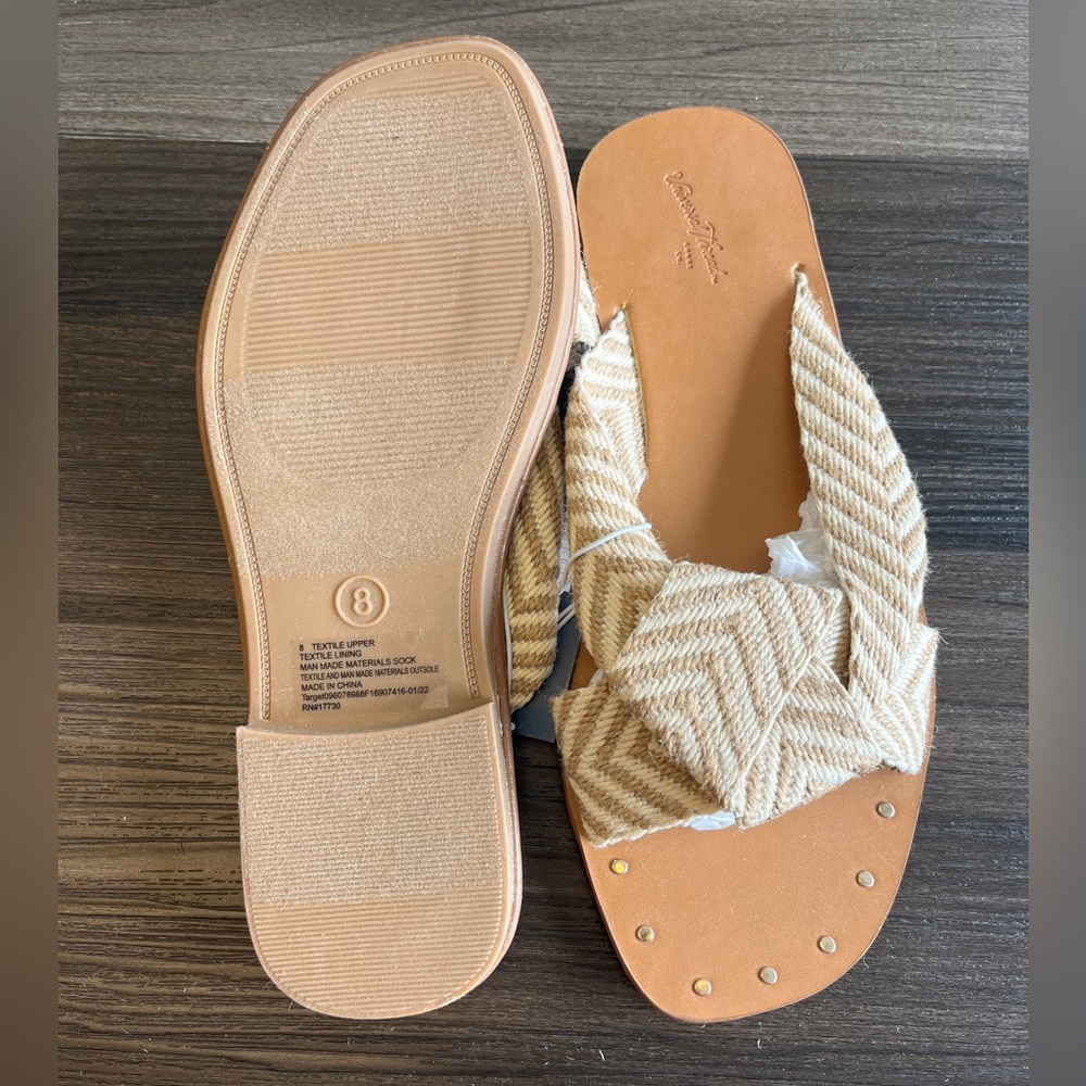 Textile strap sandals - Picture 2 of 3